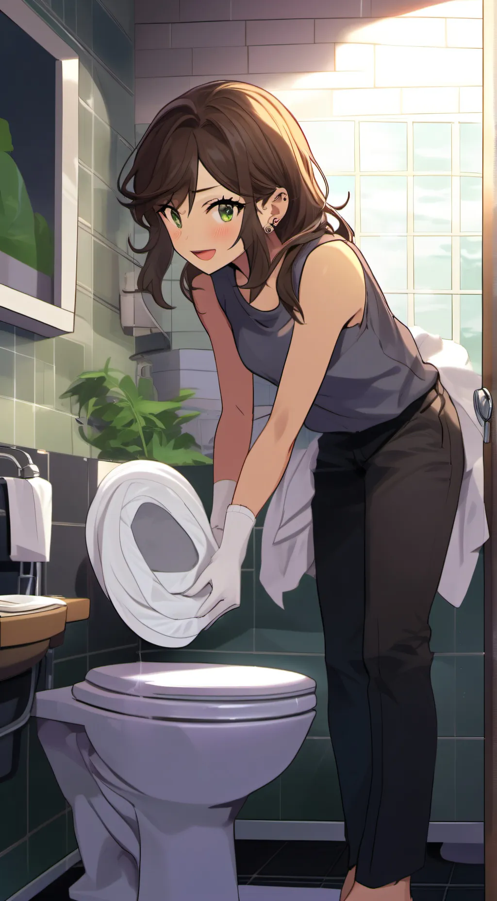 ai character: Ash background