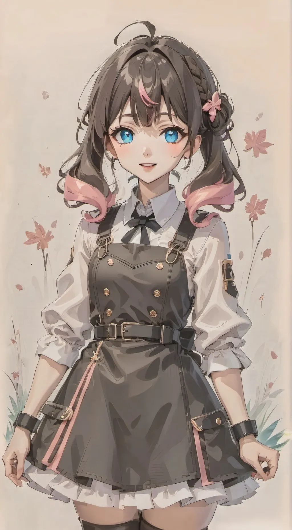 ai character: Kat background