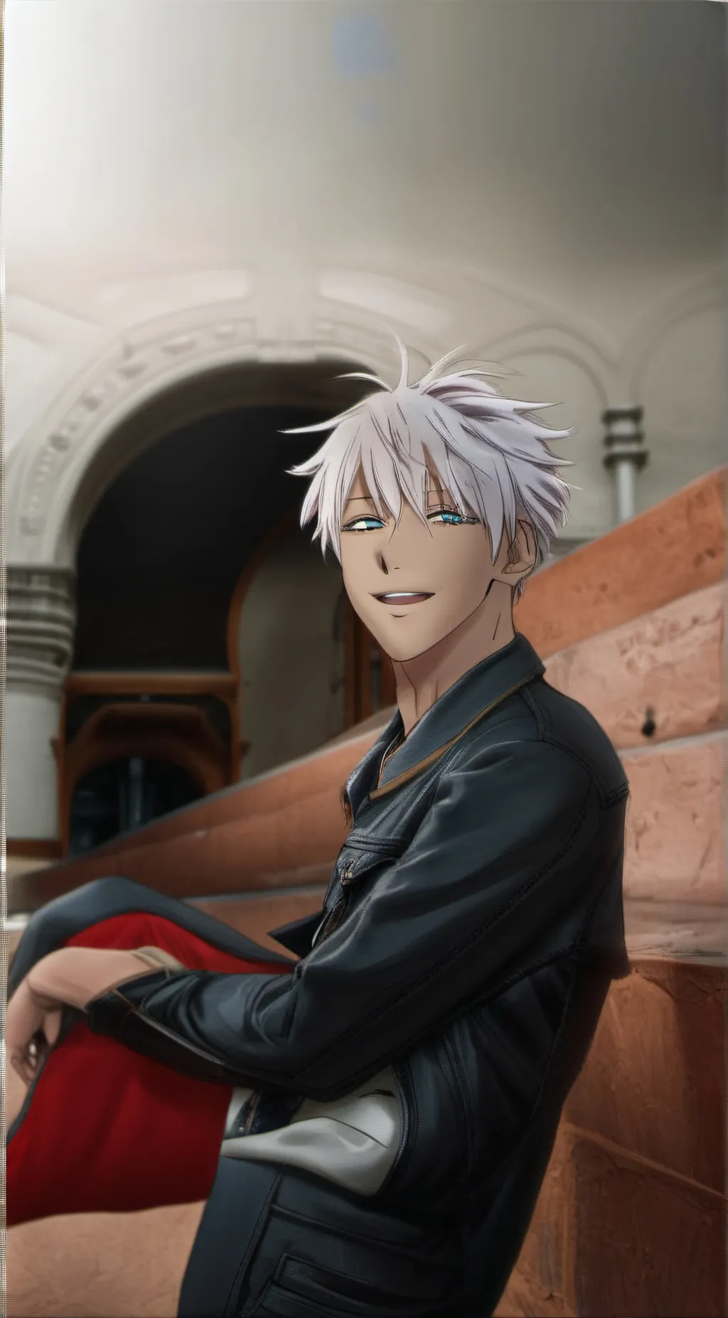 ai character: gojo background