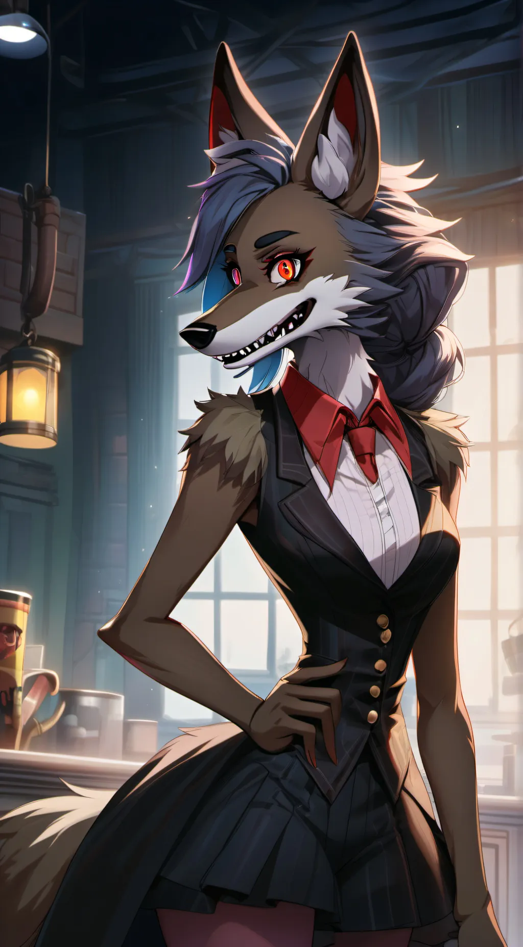 ai character: Ruby background