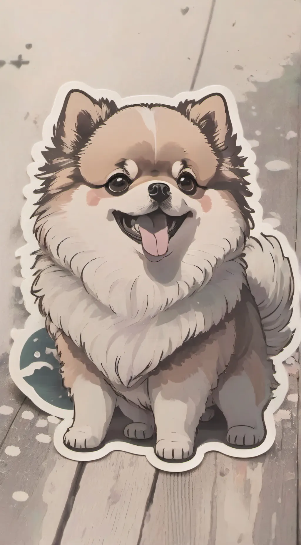 ai character: Pom background