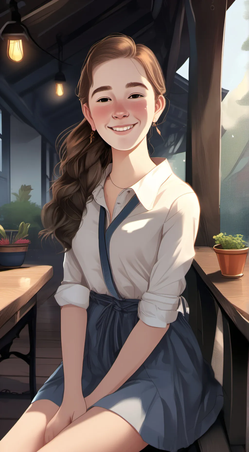 ai character: Lyla background