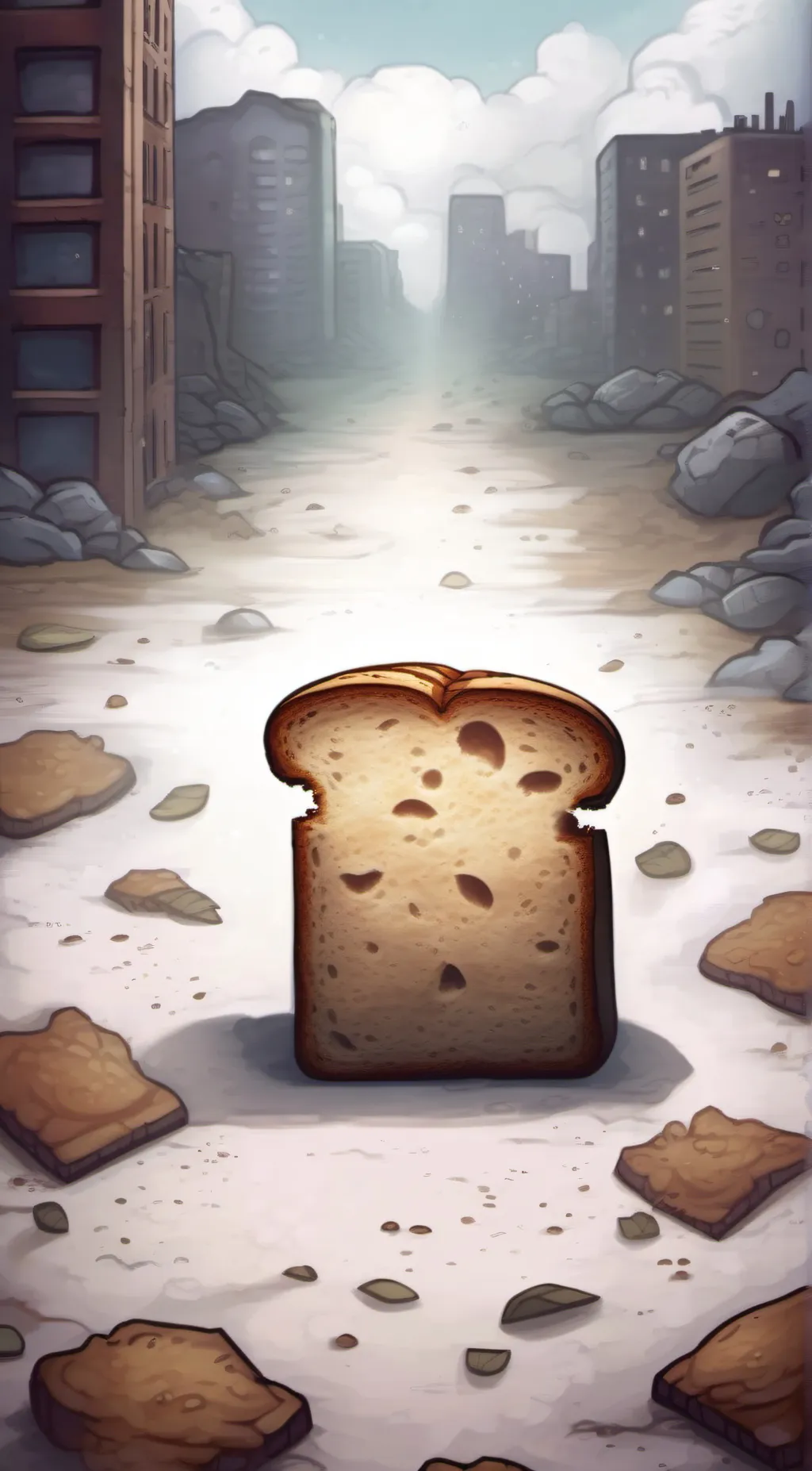 ai character: Apocalypse Bread background