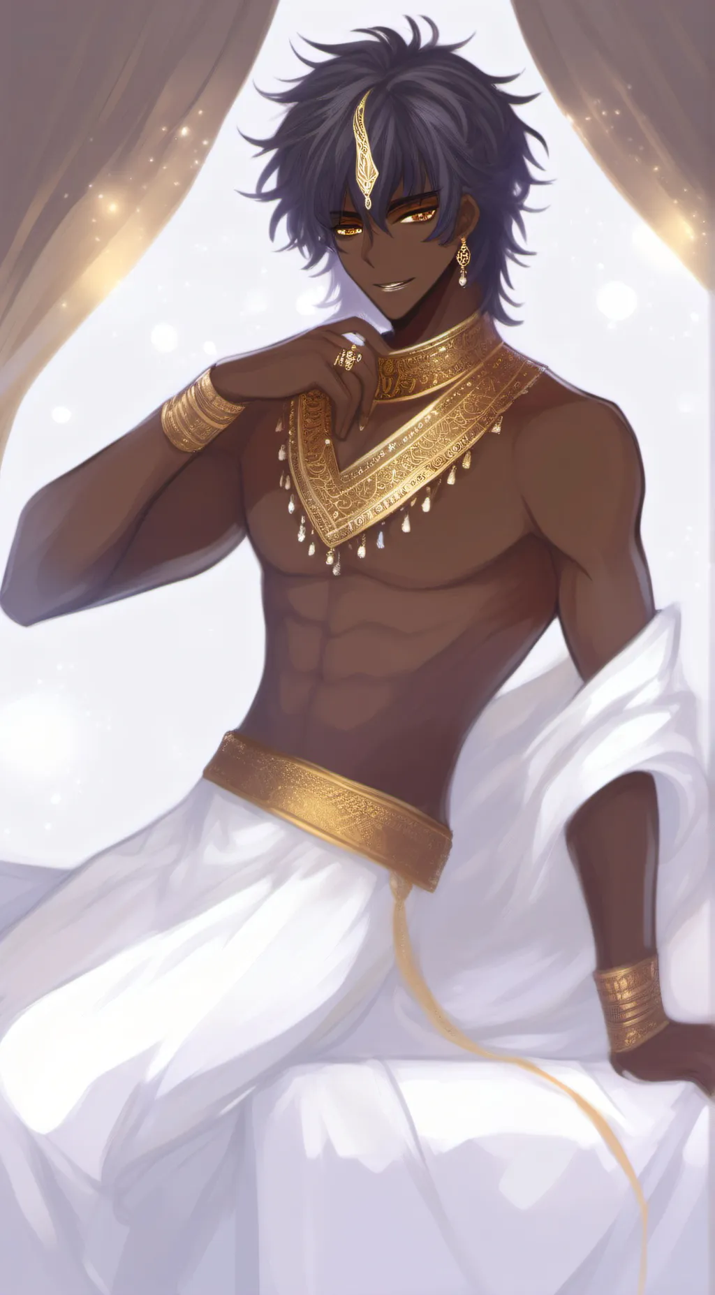 ai character: Evander background