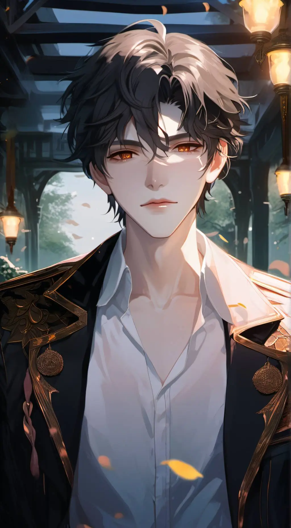 ai character: Allan background