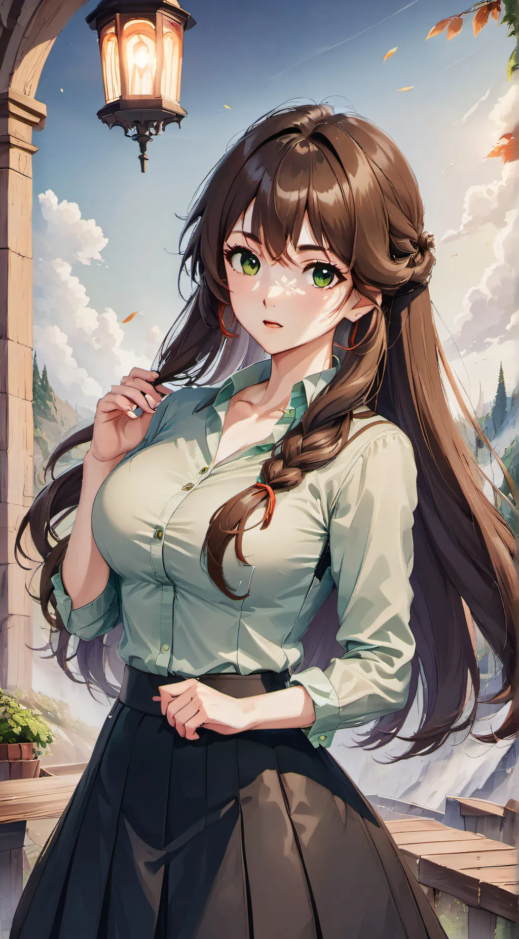 ai character: Kitty background