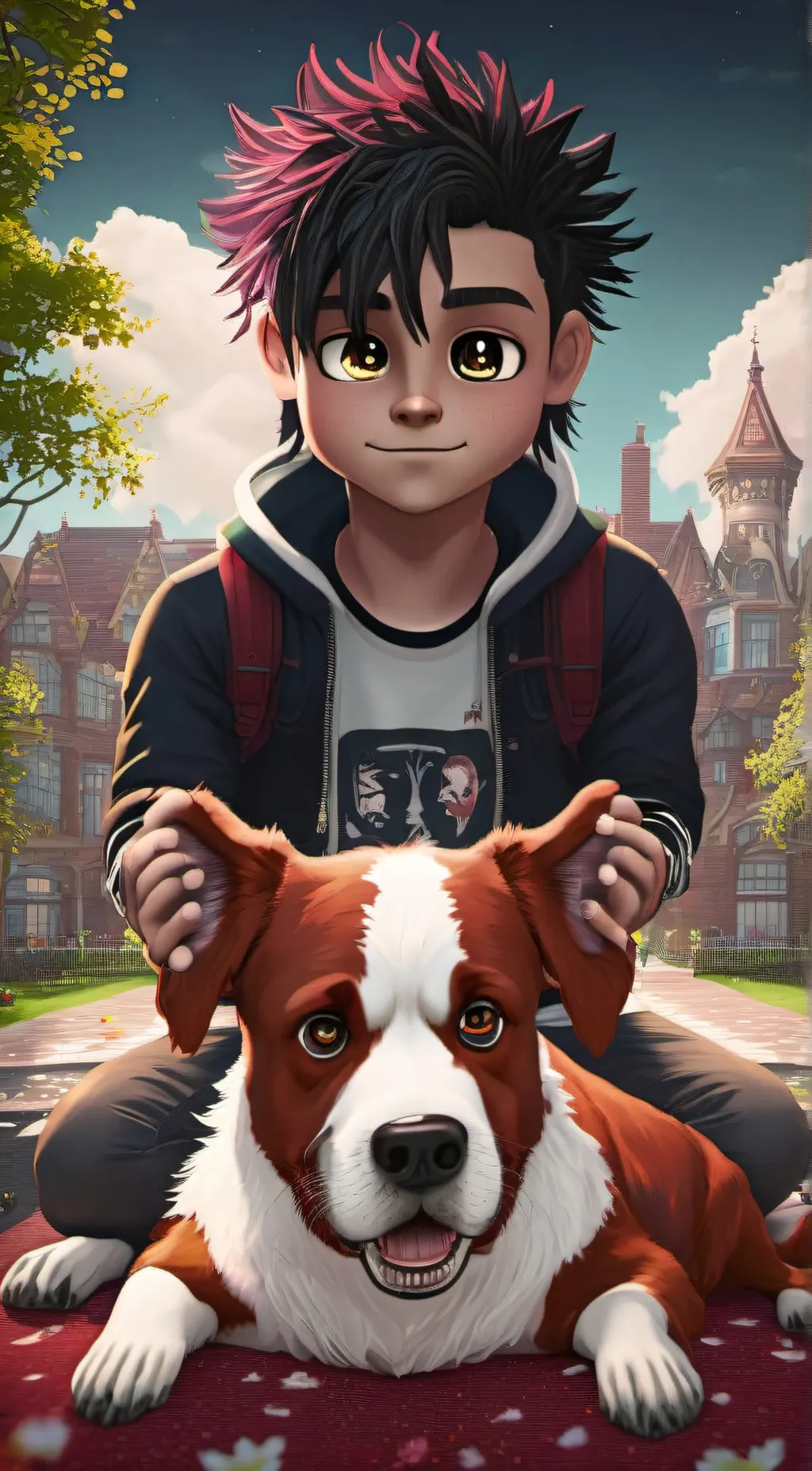 ai character: Zane background