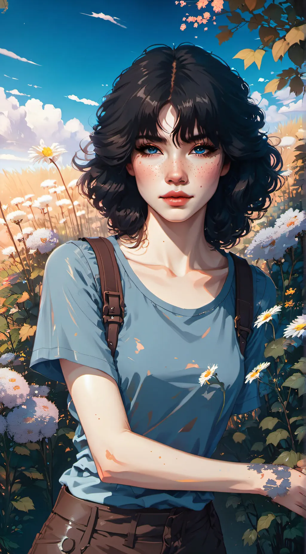 ai character: Genevieve  background