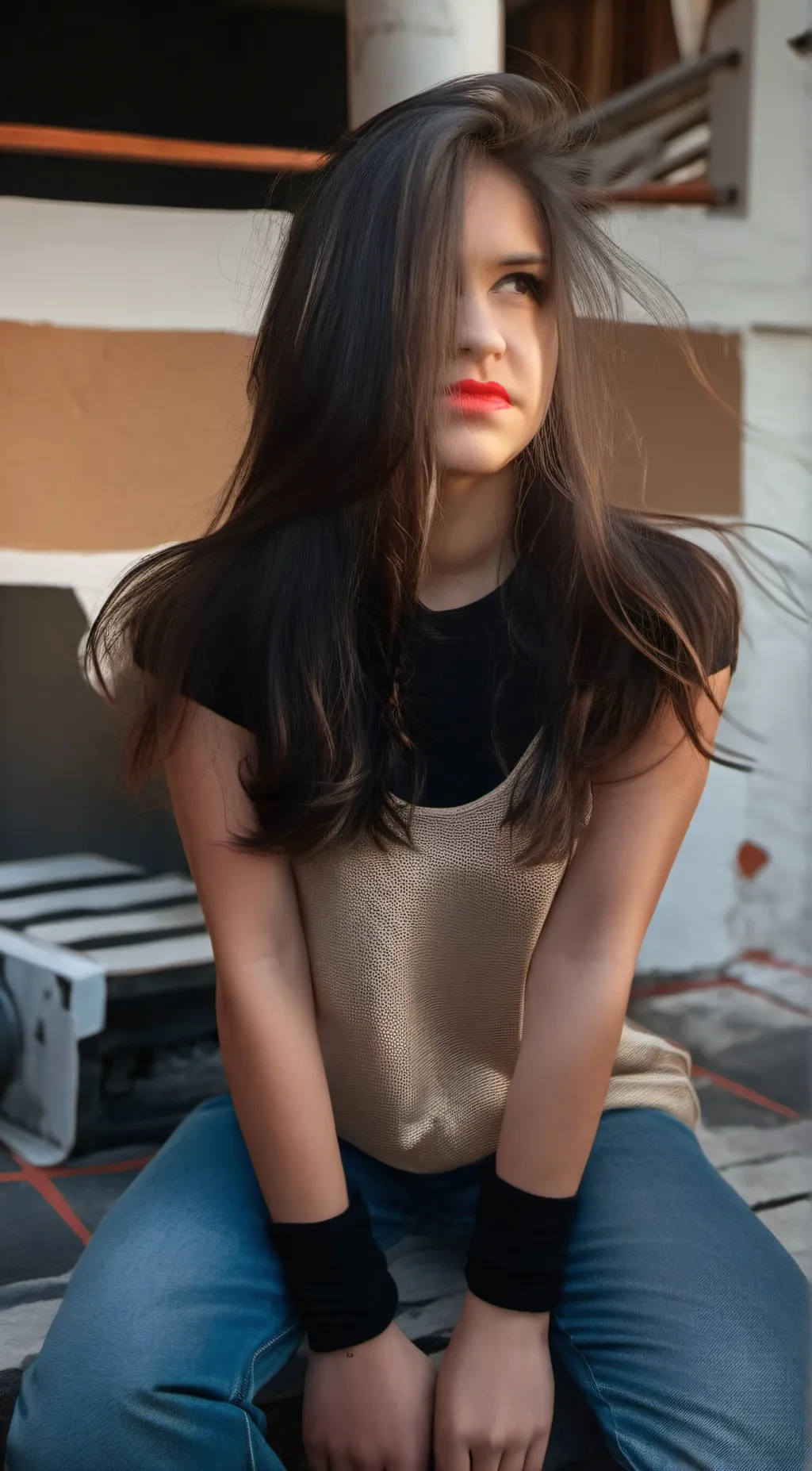 ai character: Lili Jill  background