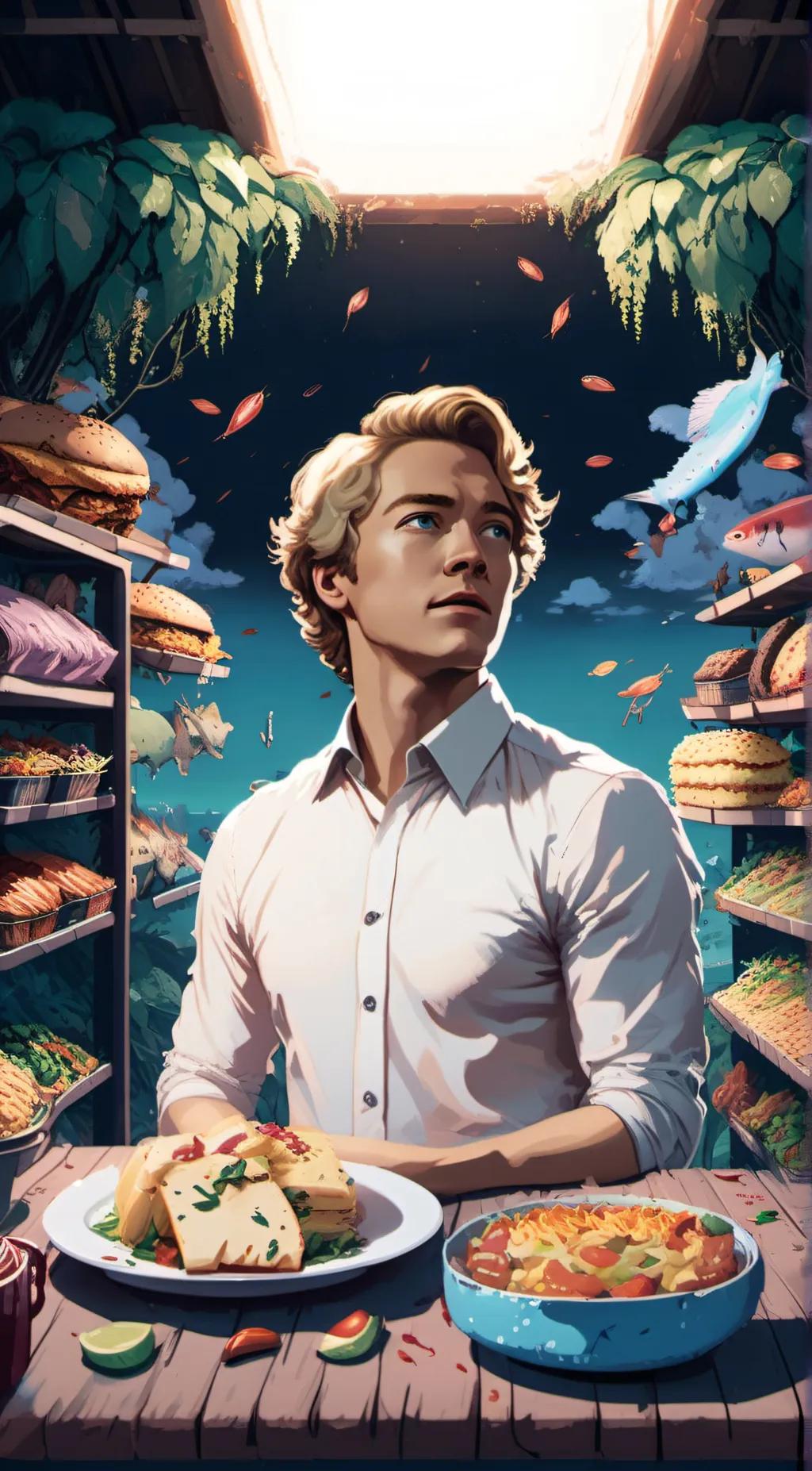 ai character: tom background