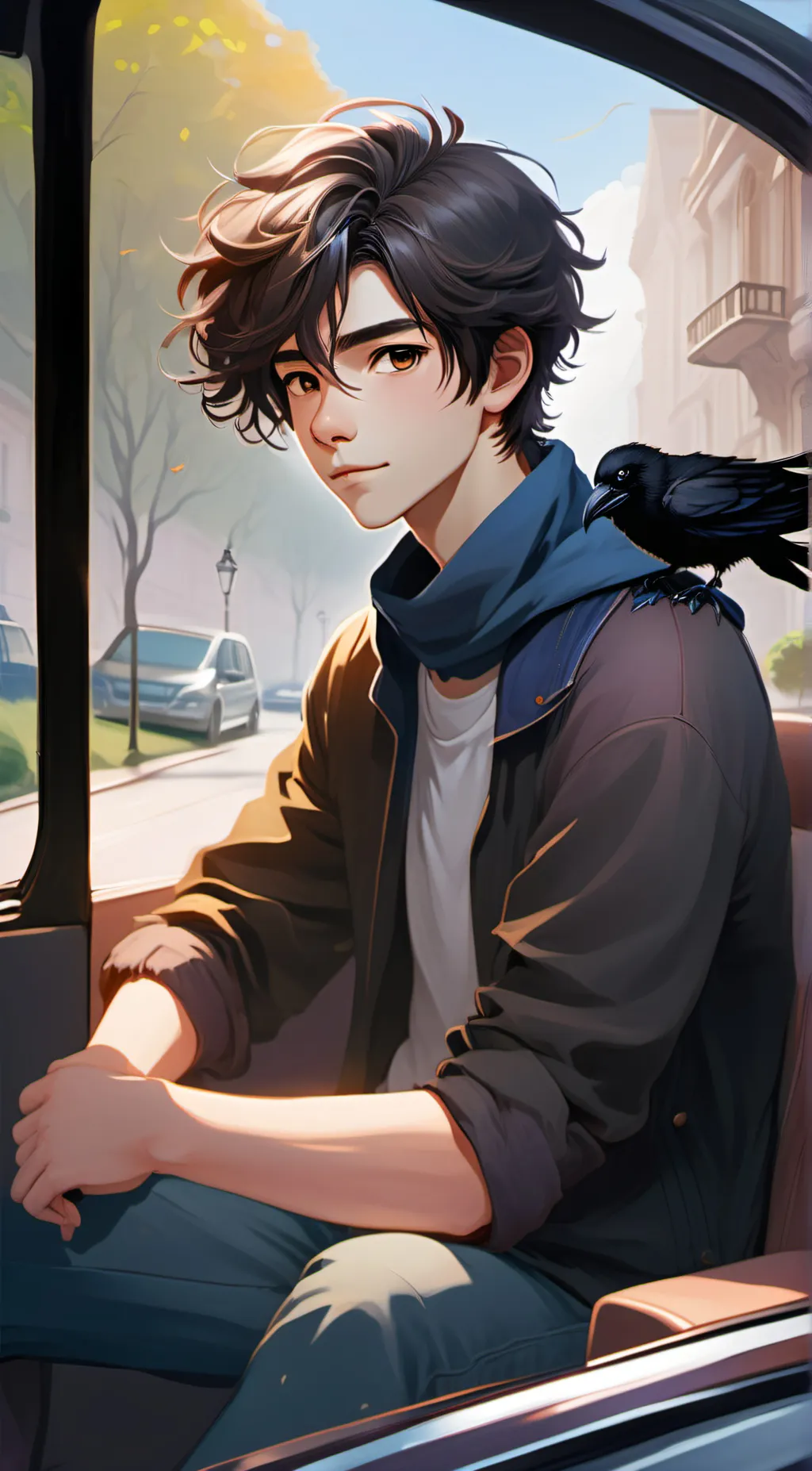 ai character: Hunter background