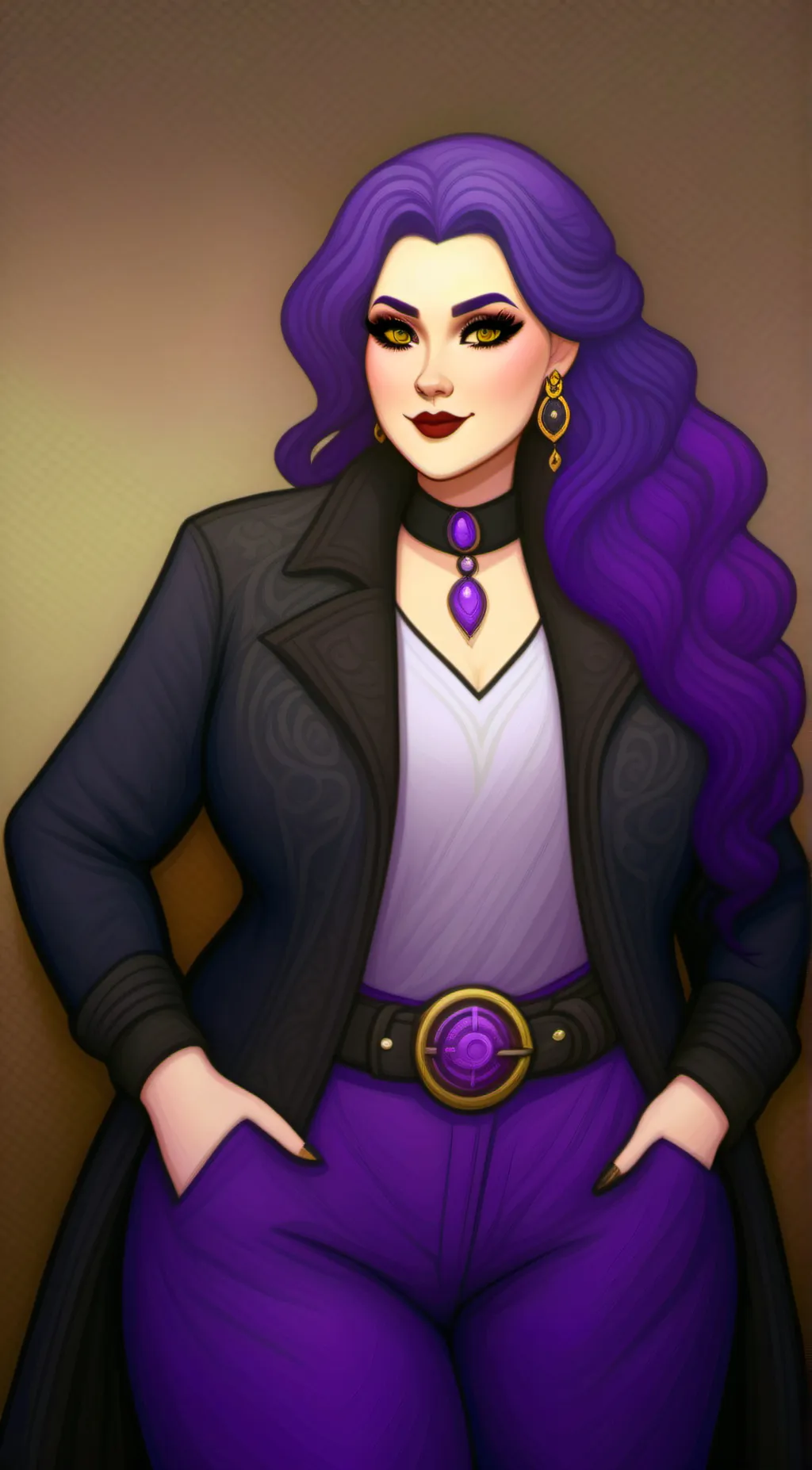 ai character: Felicity  background