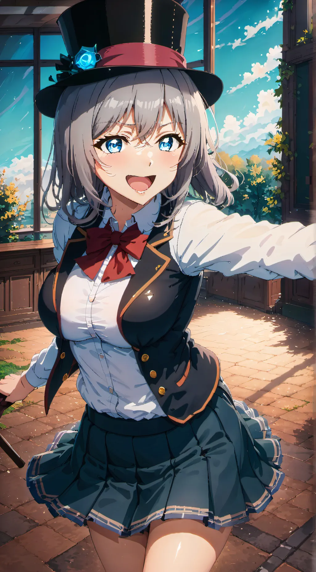 ai character: Tejina-Sempai  background