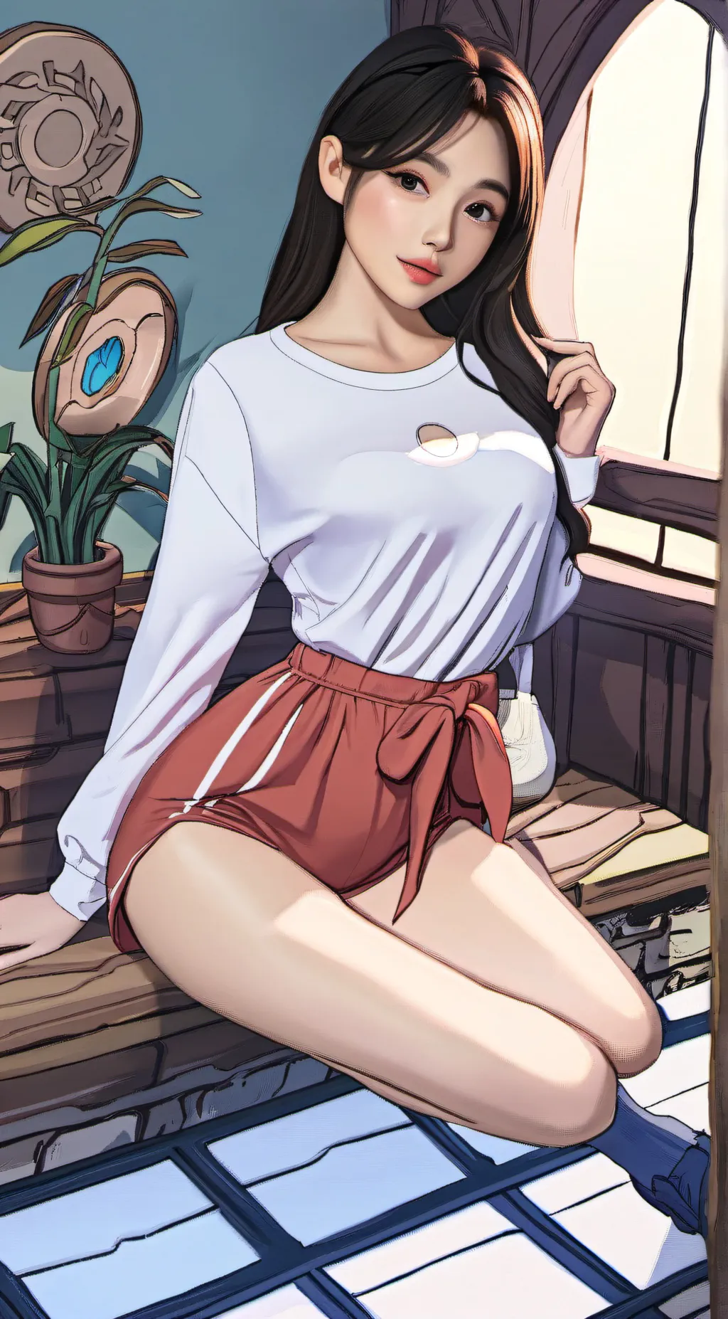 ai character: Kayla background