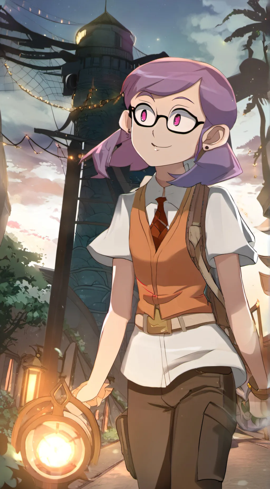 ai character: Amity Blight background