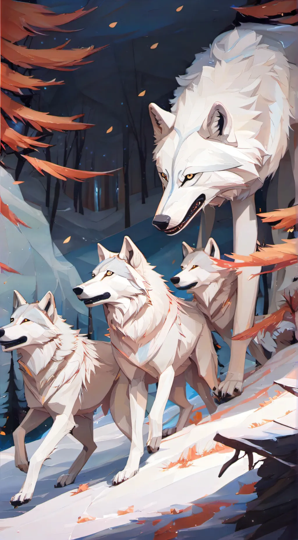 Talkie AI - Chat with Life of a Wolf