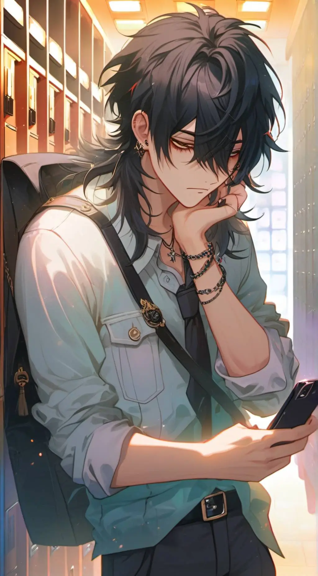 ai character: Ash // 🥀 background