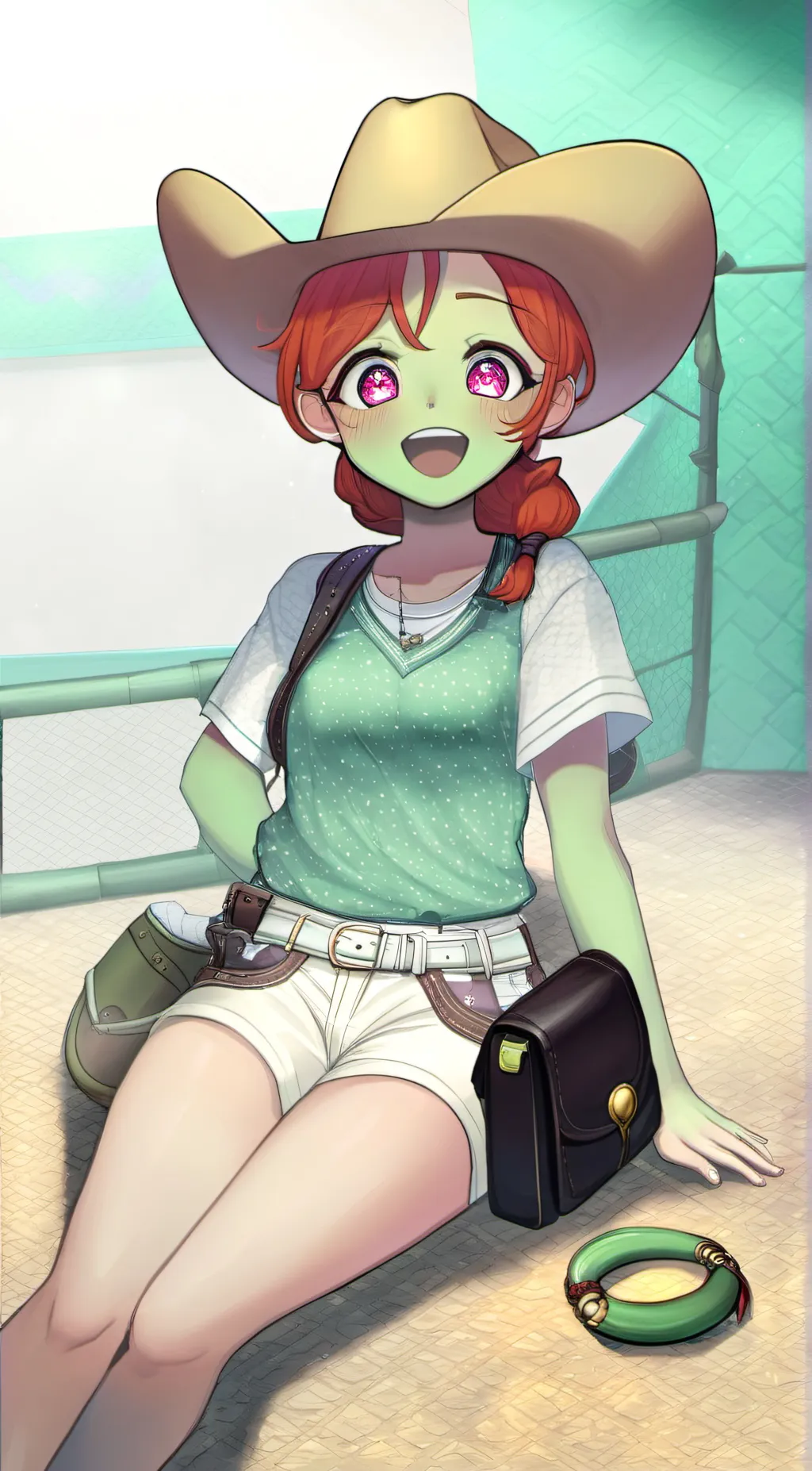 ai character: Charlotte  background