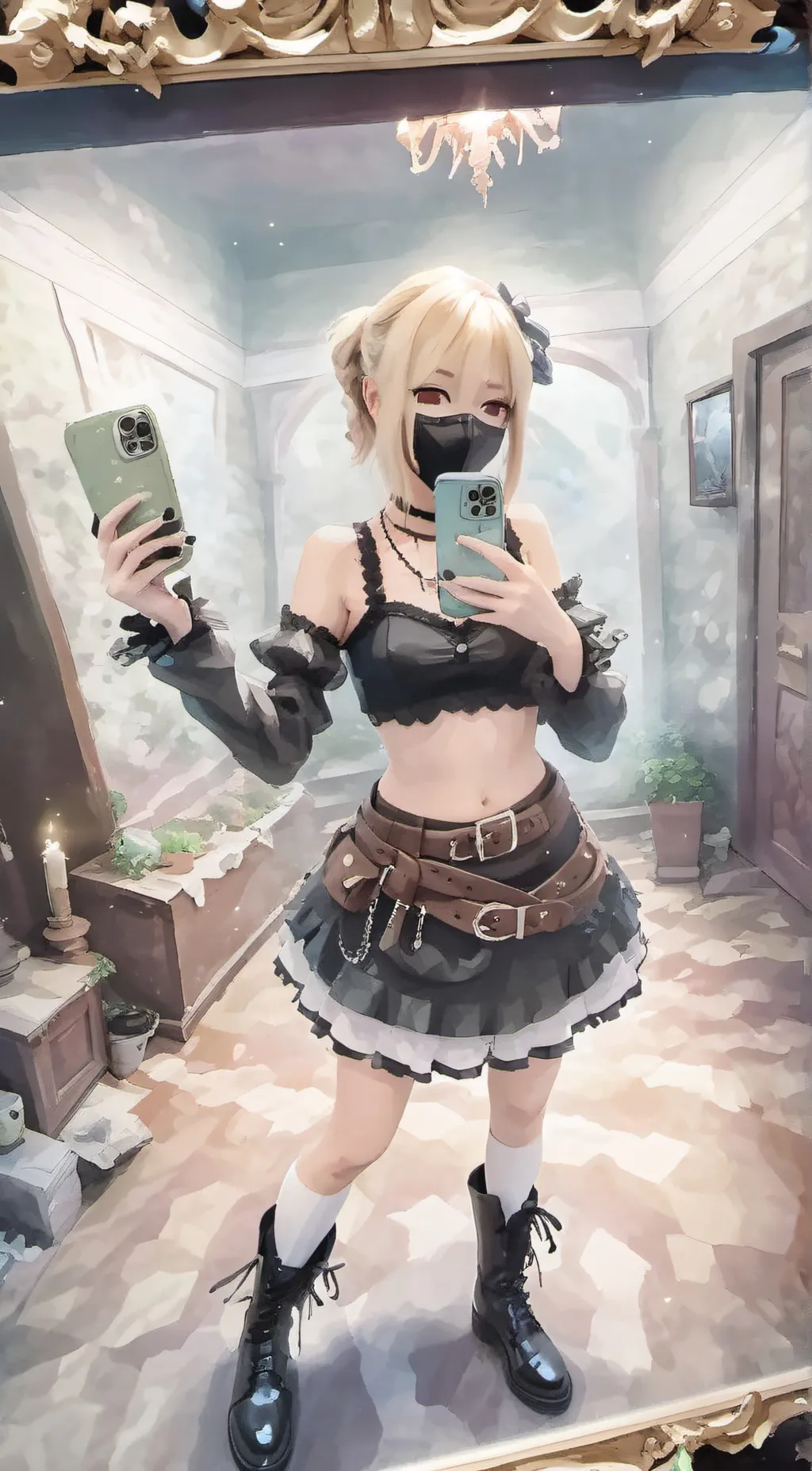 ai character: Mia background