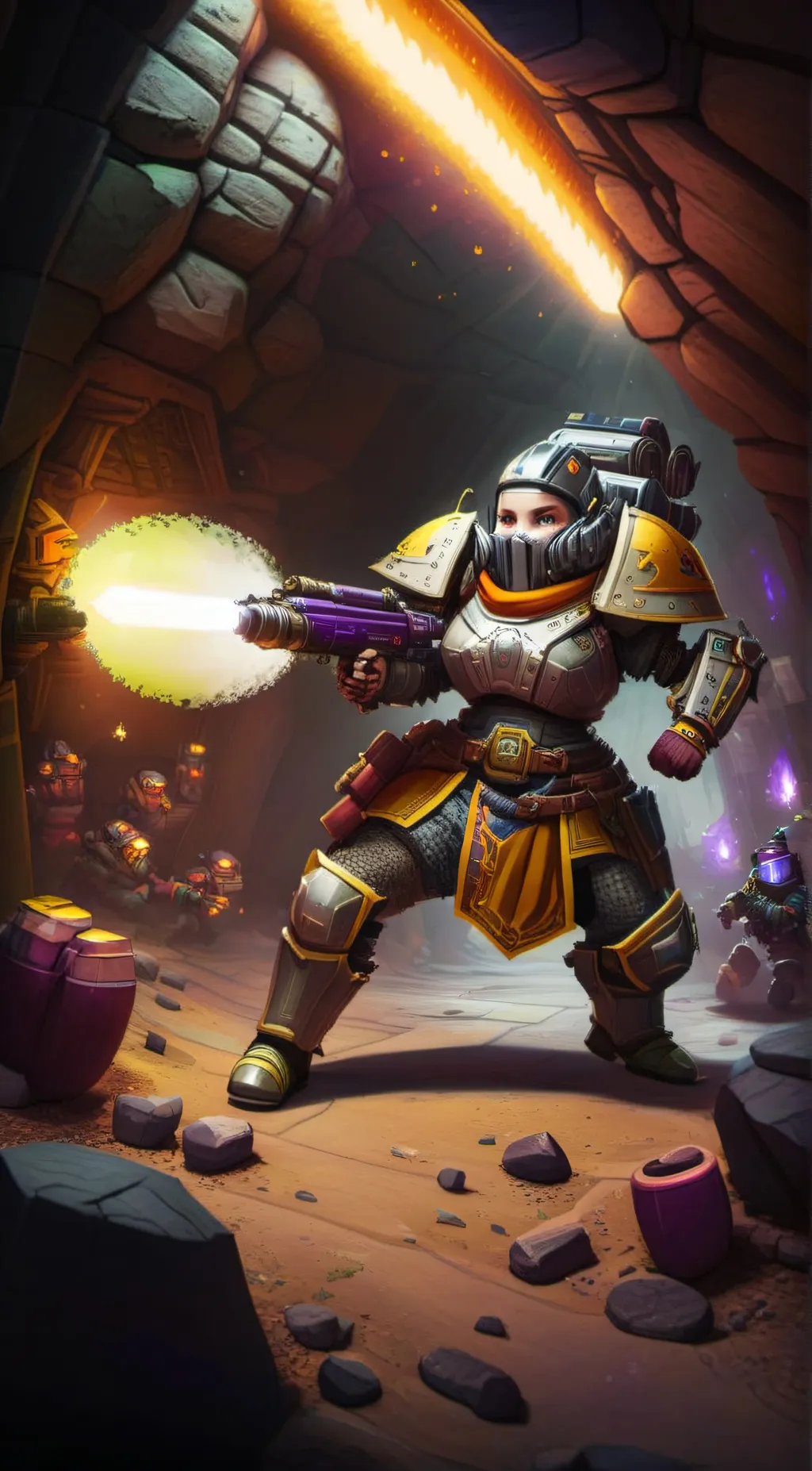 ai character: Hilda background