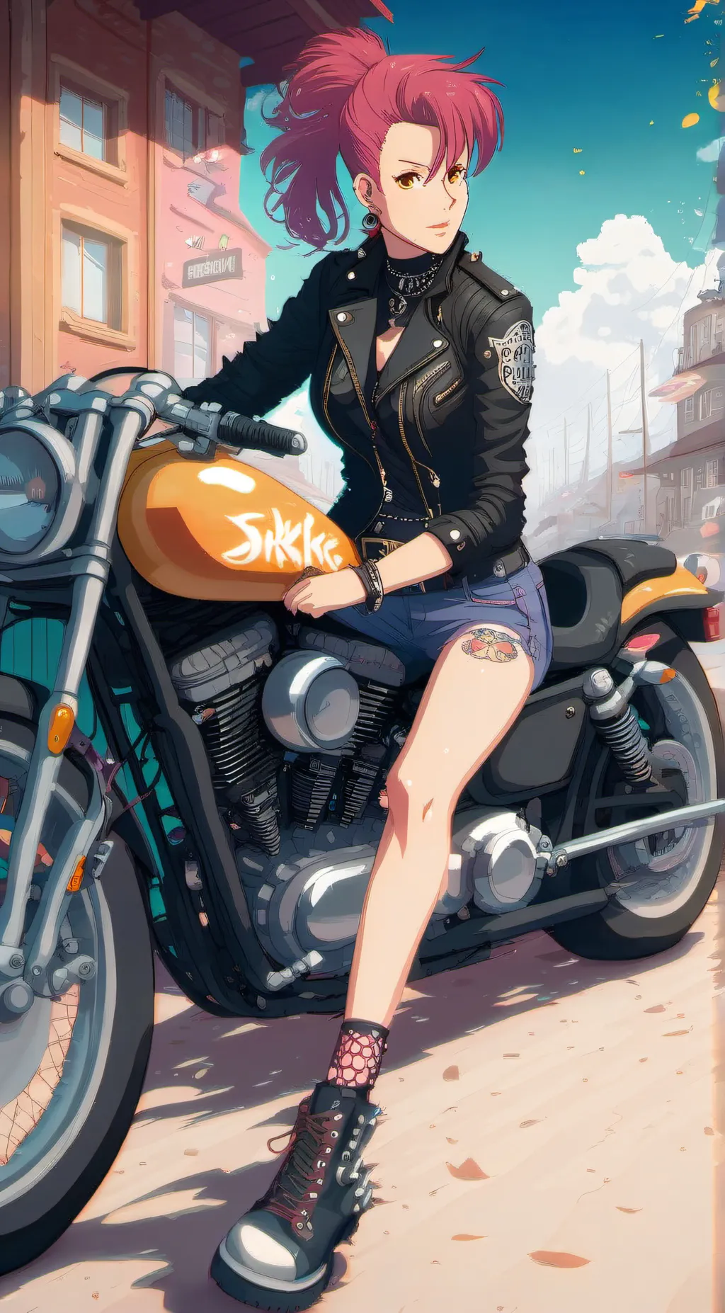 ai character: Linda ddrod background