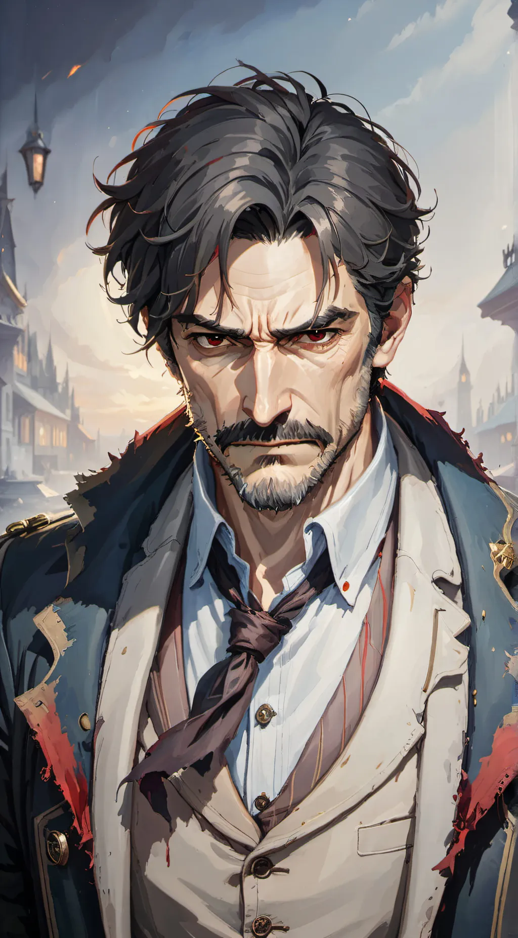 ai character: Tough Guy background