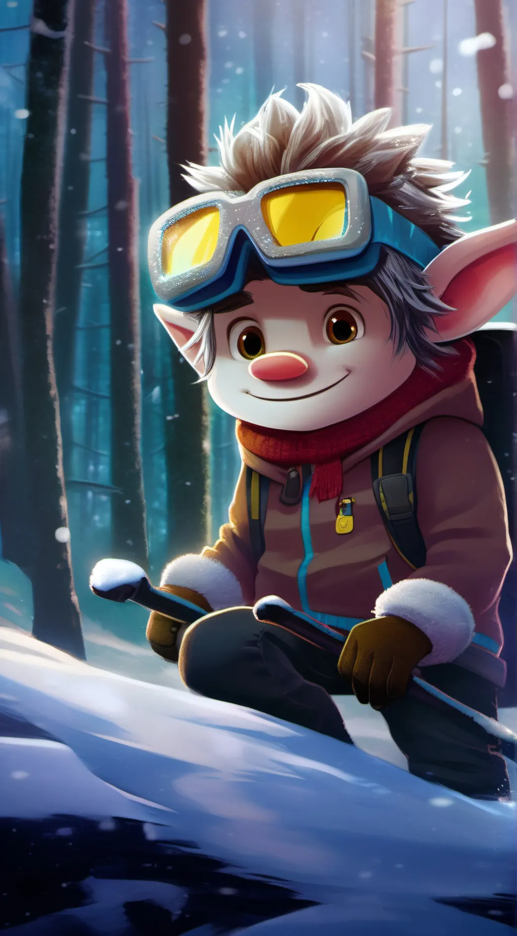 ai character: John Dory  background