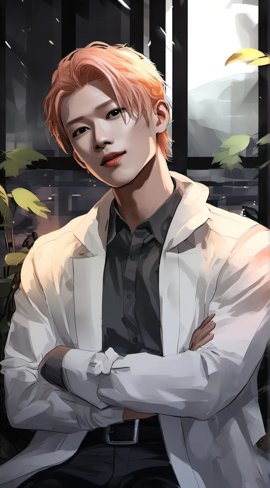 ai character: ~*Leo*~ background