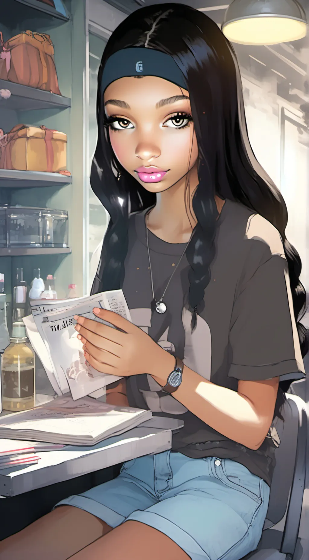 ai character: Charlotte background