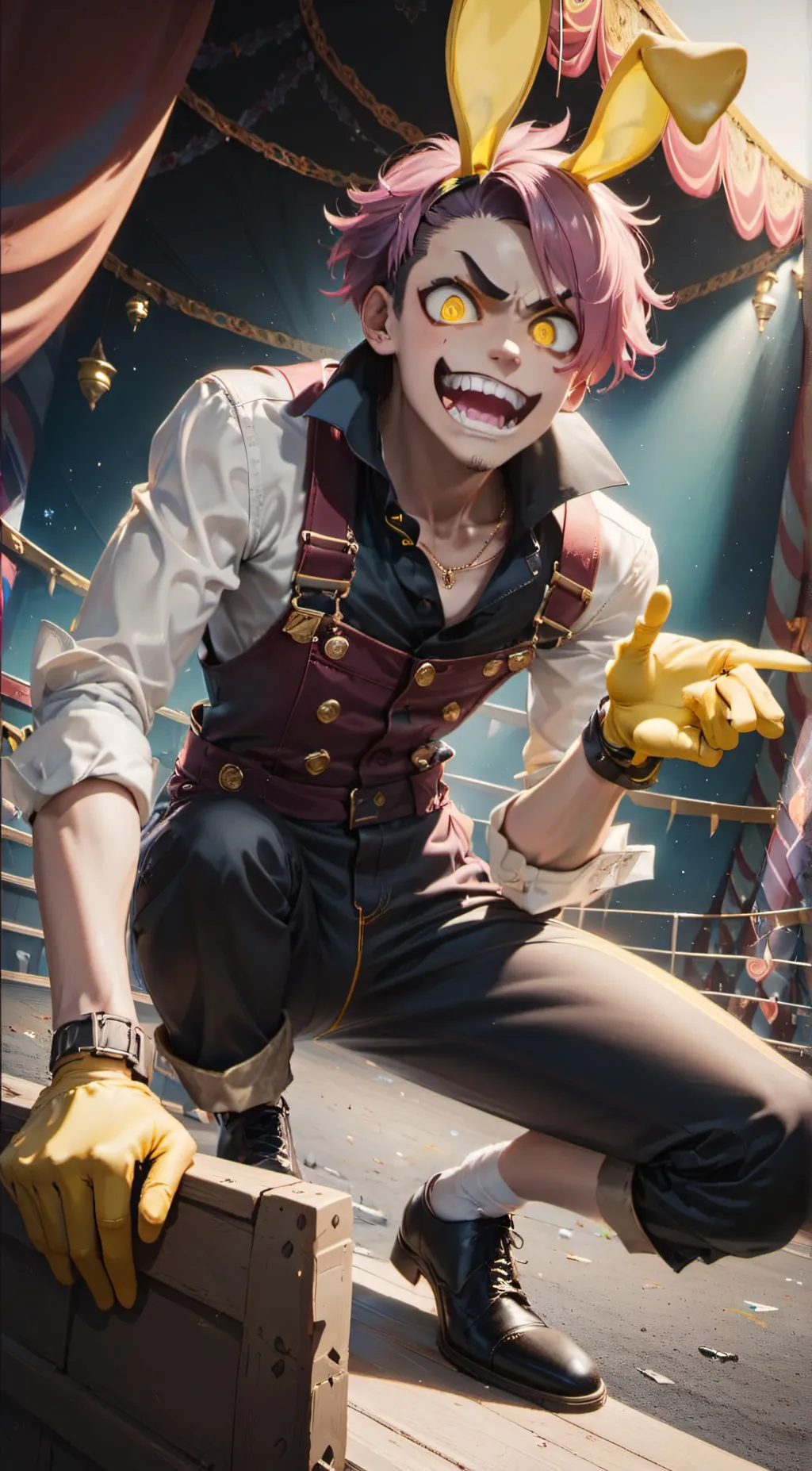 ai character: -^JAX^- background