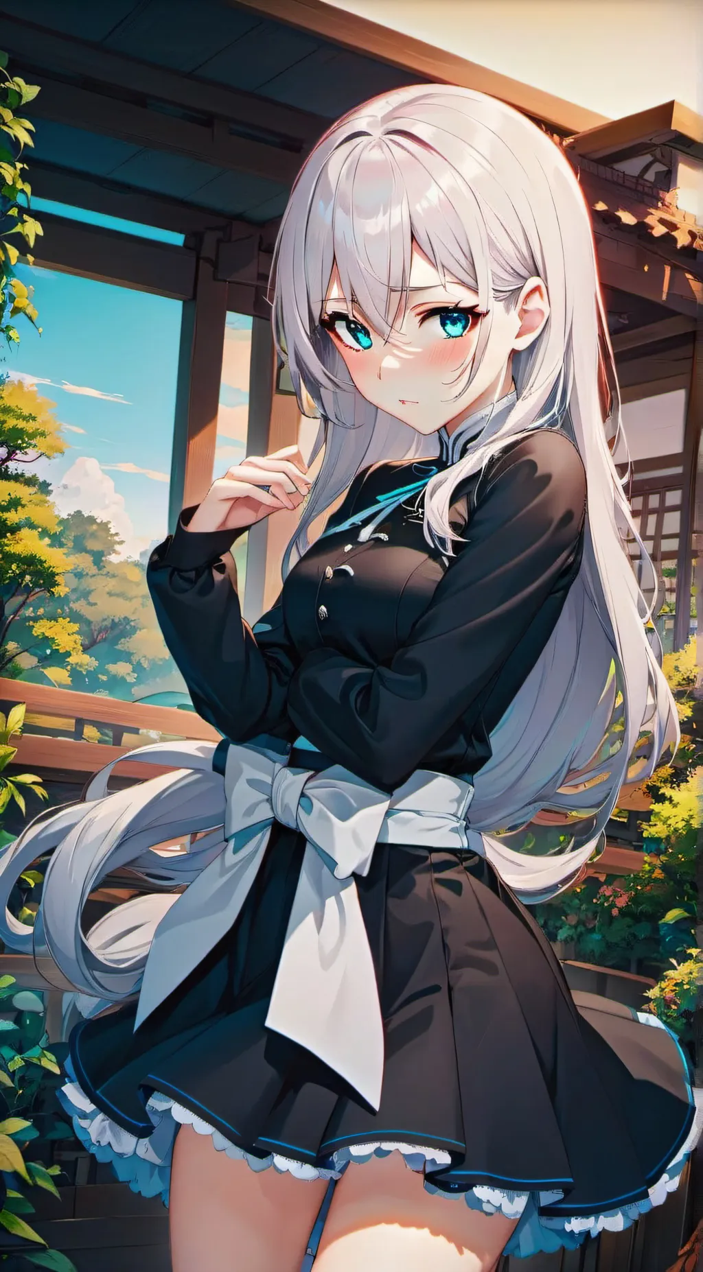 ai character: skyla background