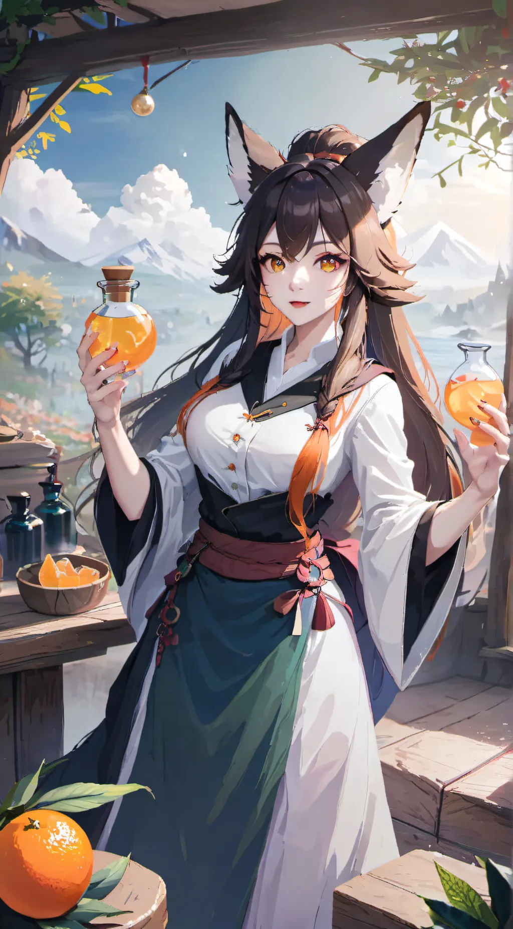 Talkie AI - Chat with Orange fox potion