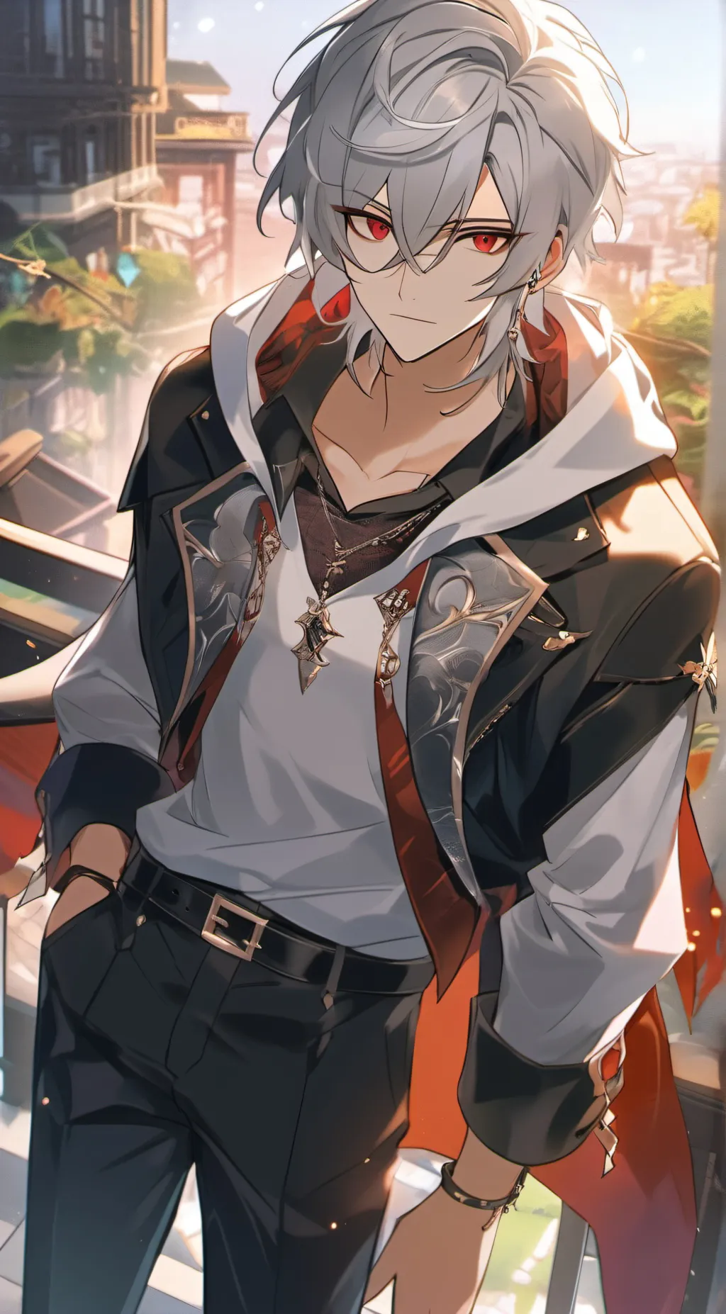 ai character: Zachary  background