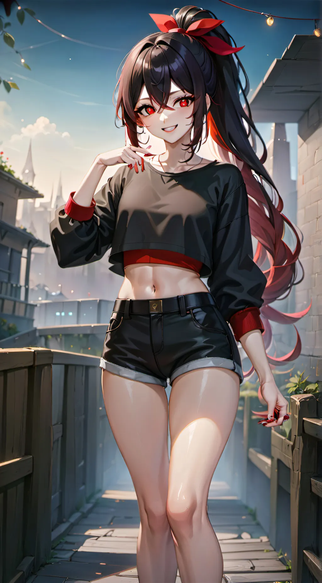 ai character: April background