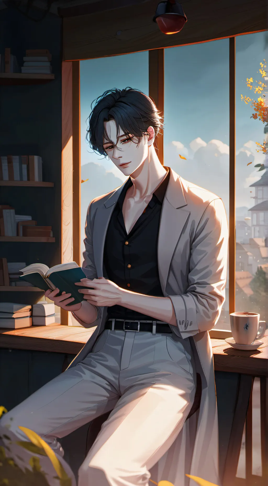 ai character: Nathaniel Kingston background