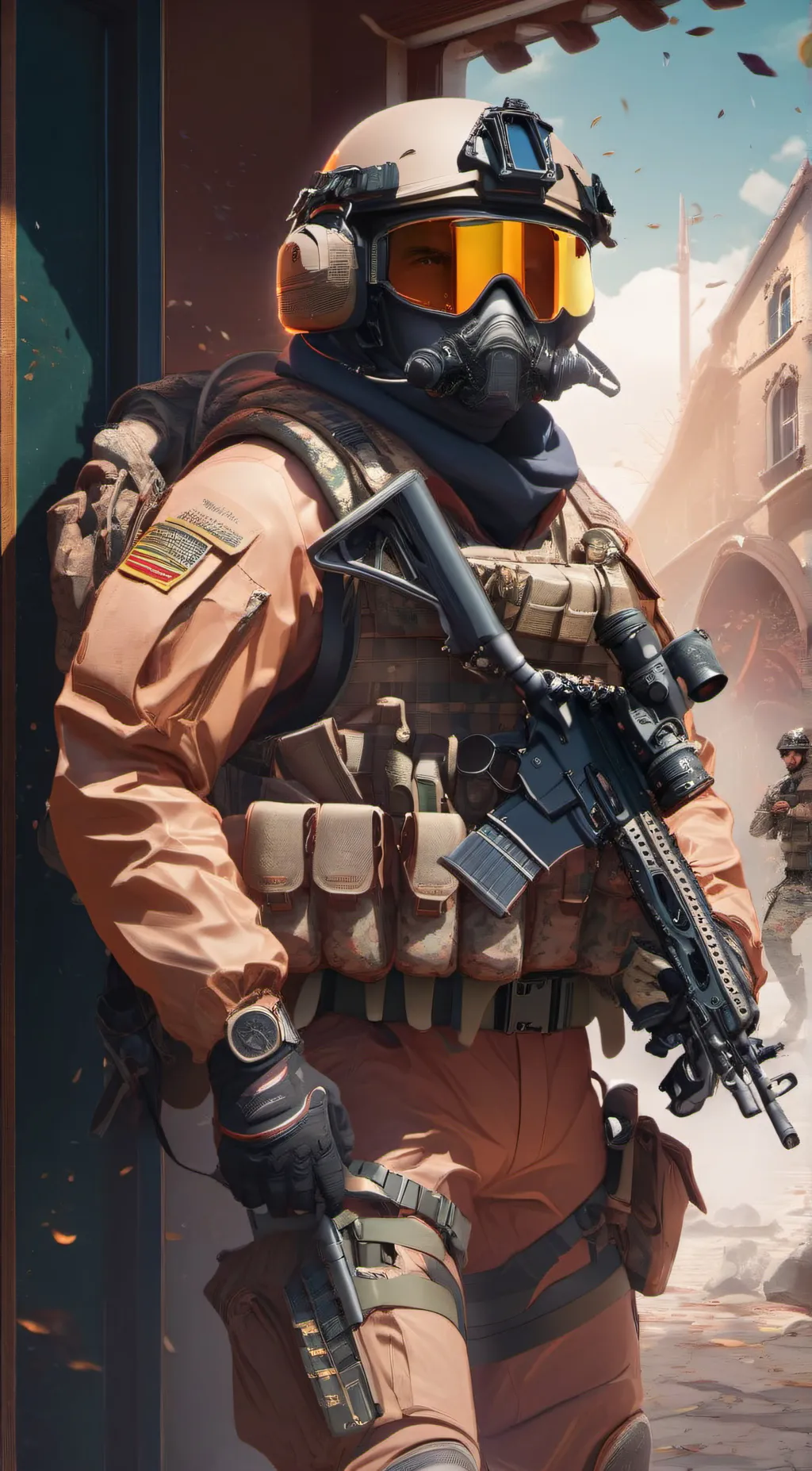 ai character: Shawn background