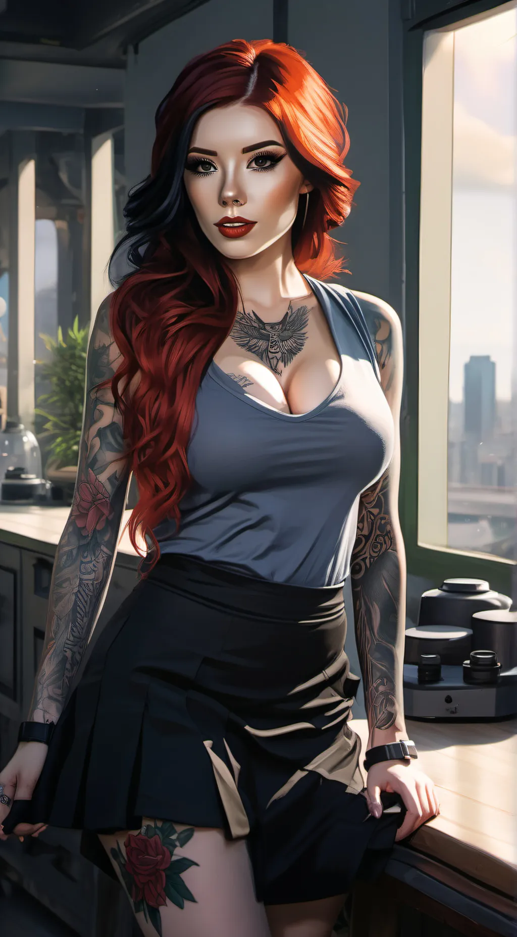 ai character: Sarah (dad) background