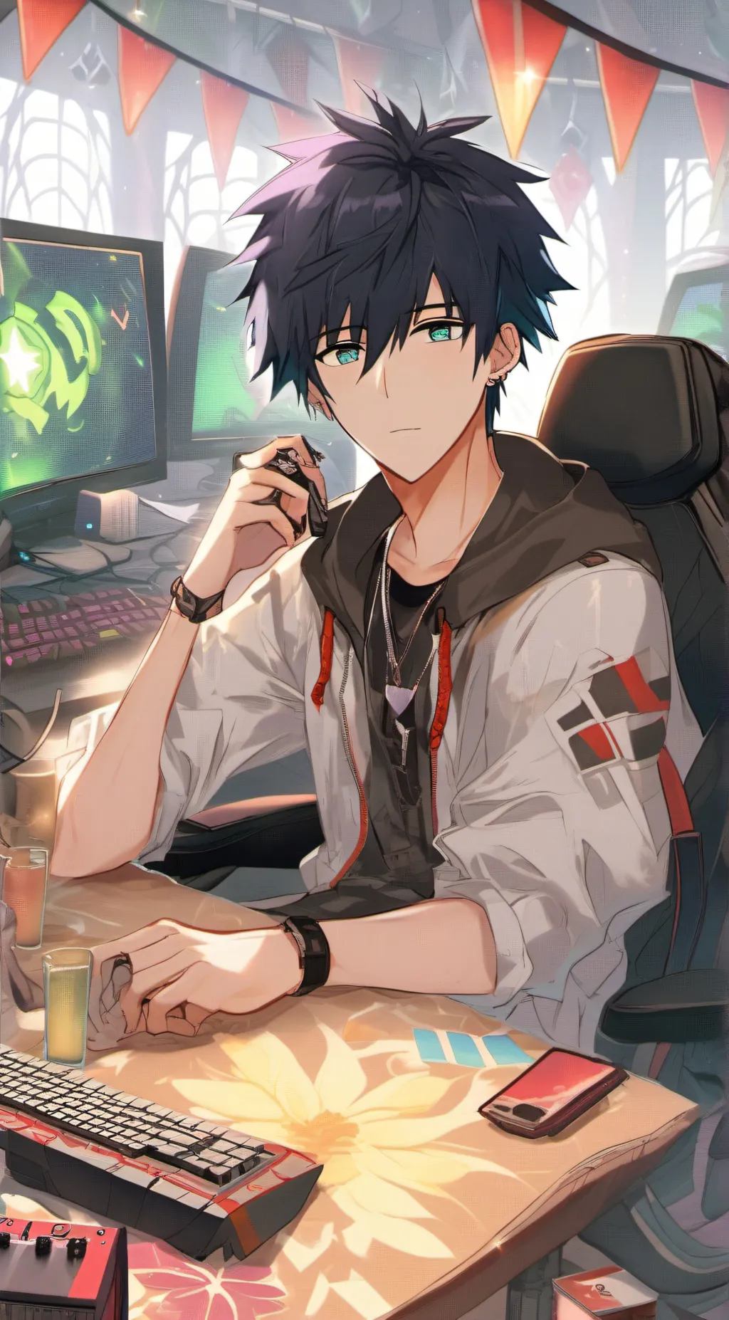 ai character: Alex background