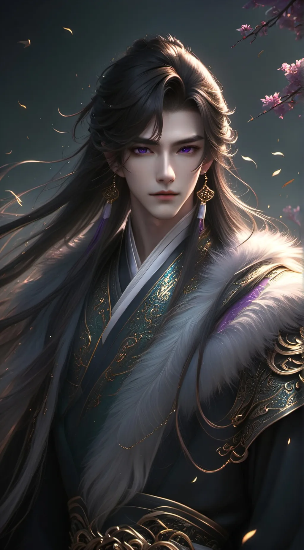 ai character: 江景安 background