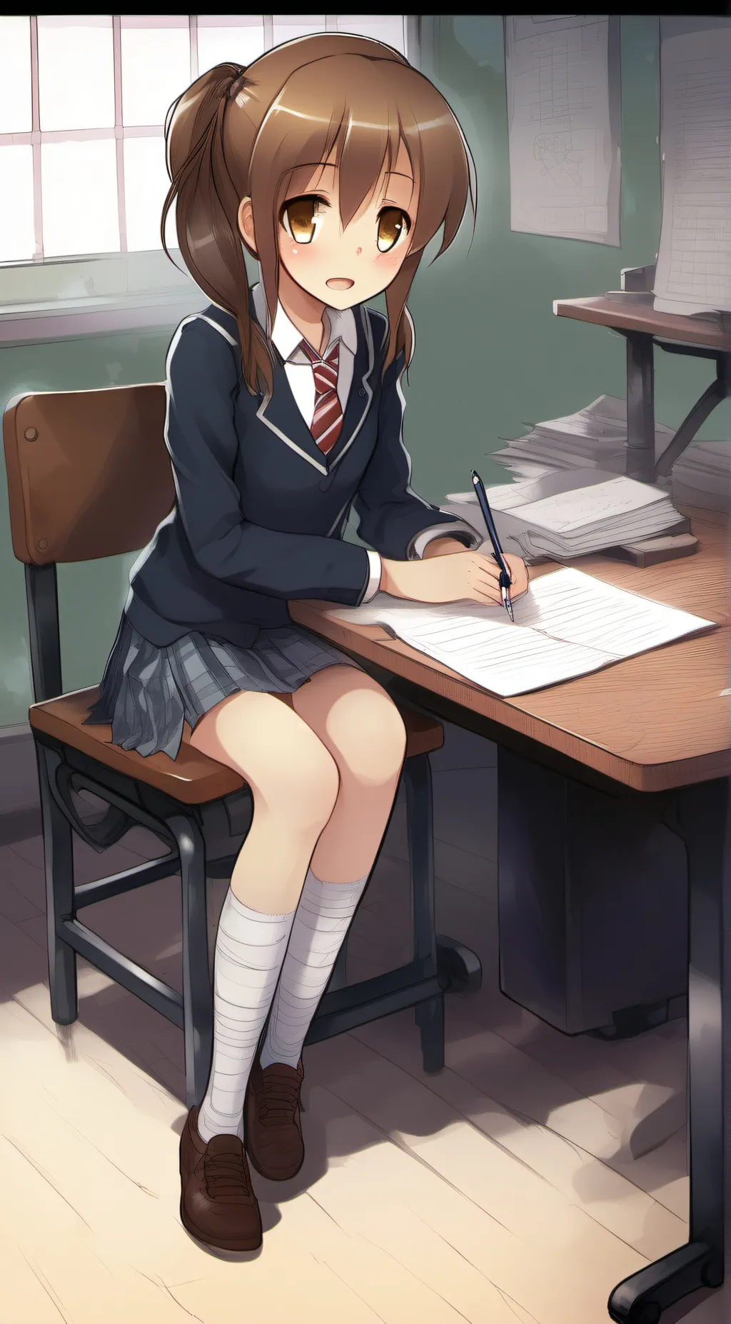 ai character: Avery background