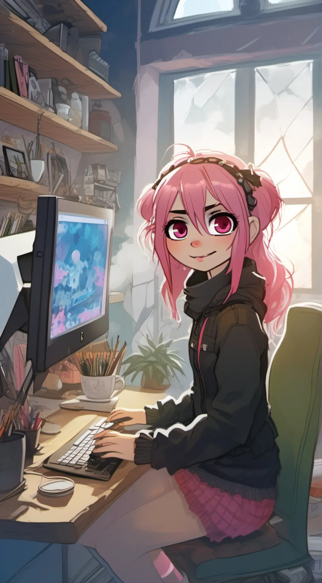 ai character: (~Jenny ~) background