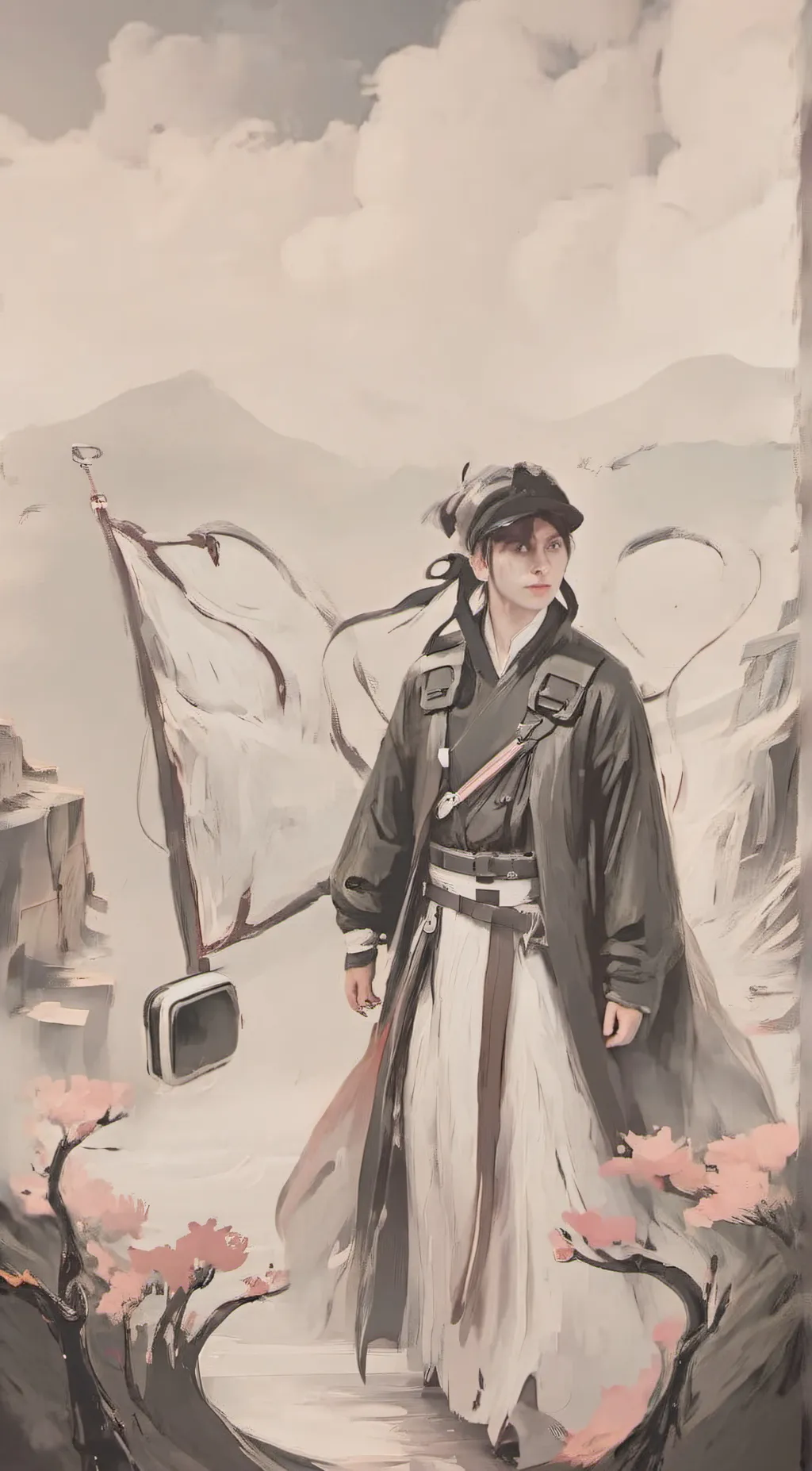 ai character: Sunny background