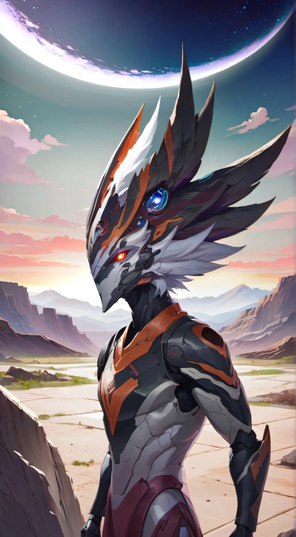 ai character: 3ven background