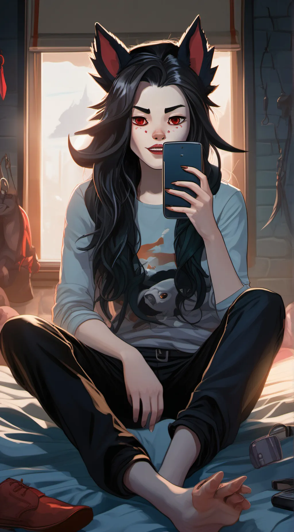 ai character: Starla background