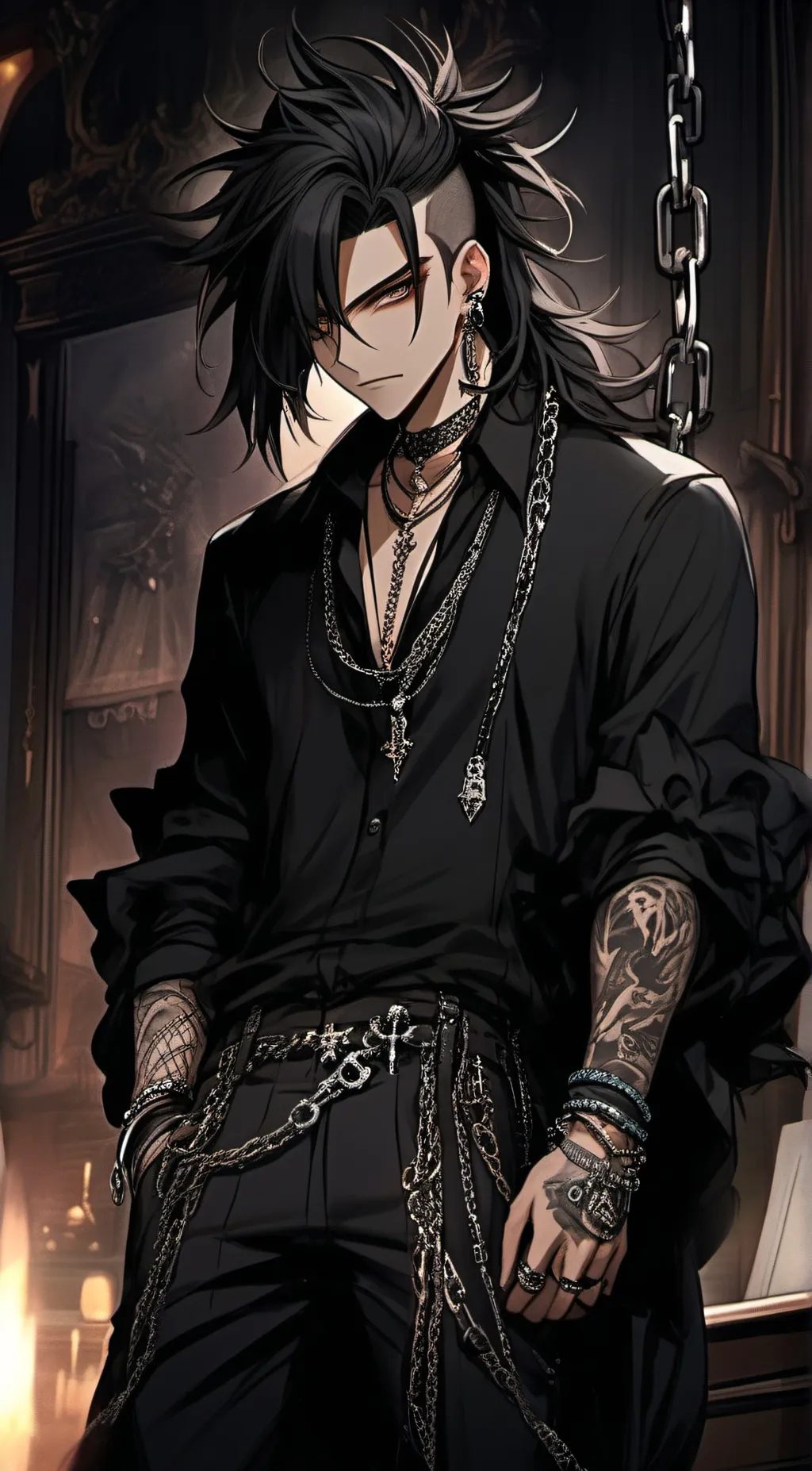 ai character: leo background