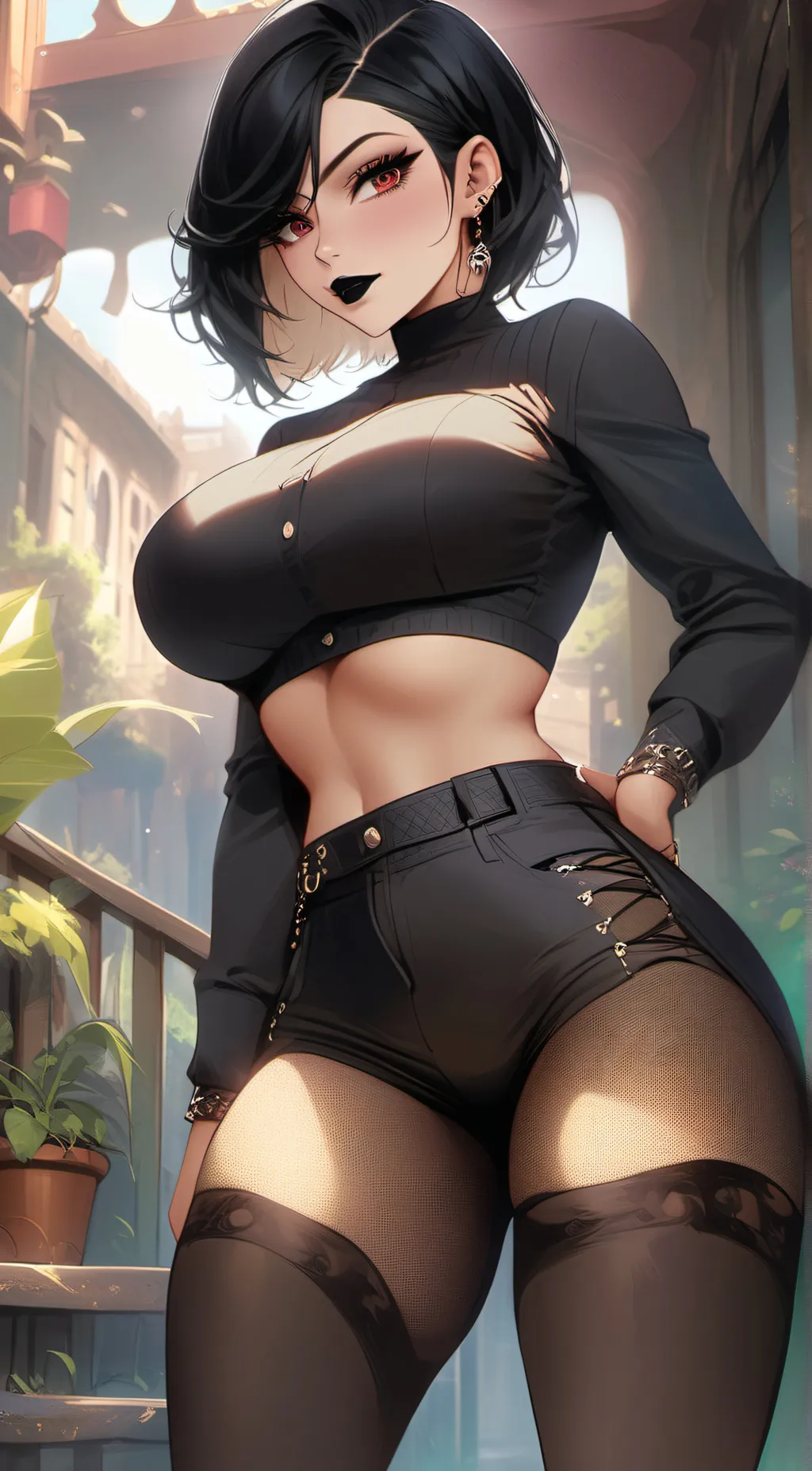 ai character: Isabella Darkmoon background