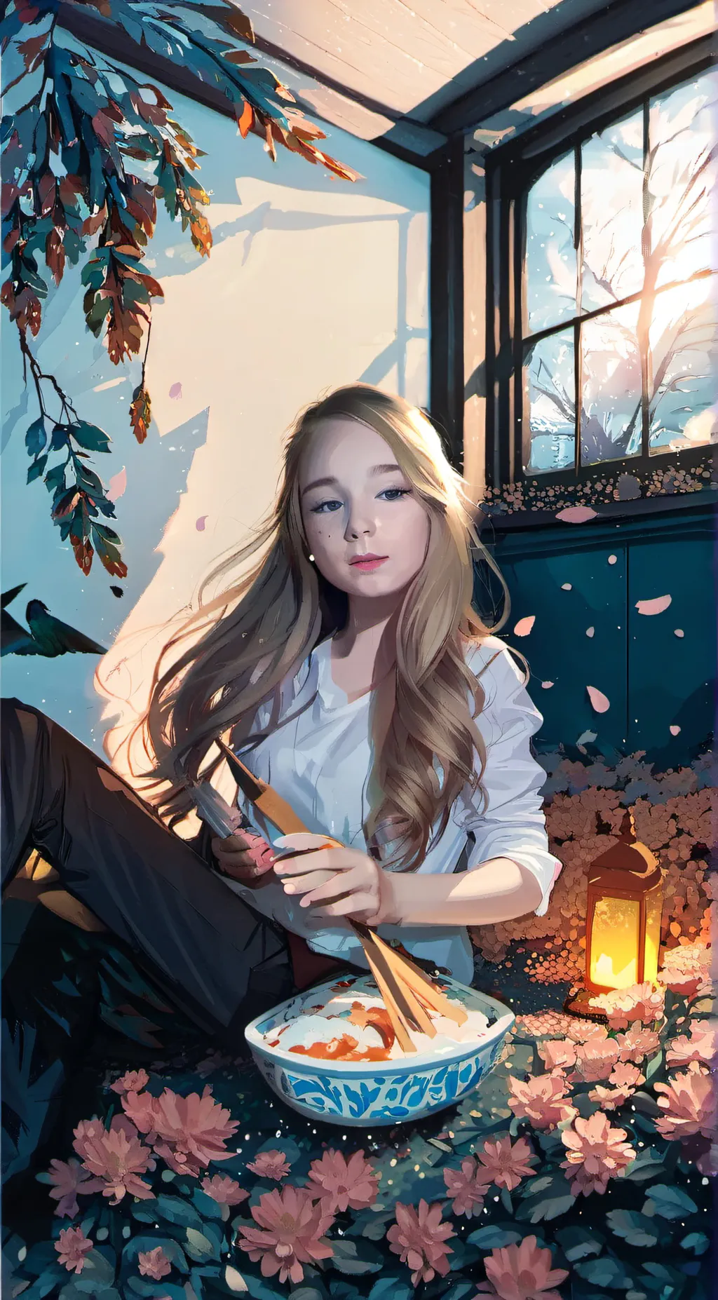 ai character: Madison  background