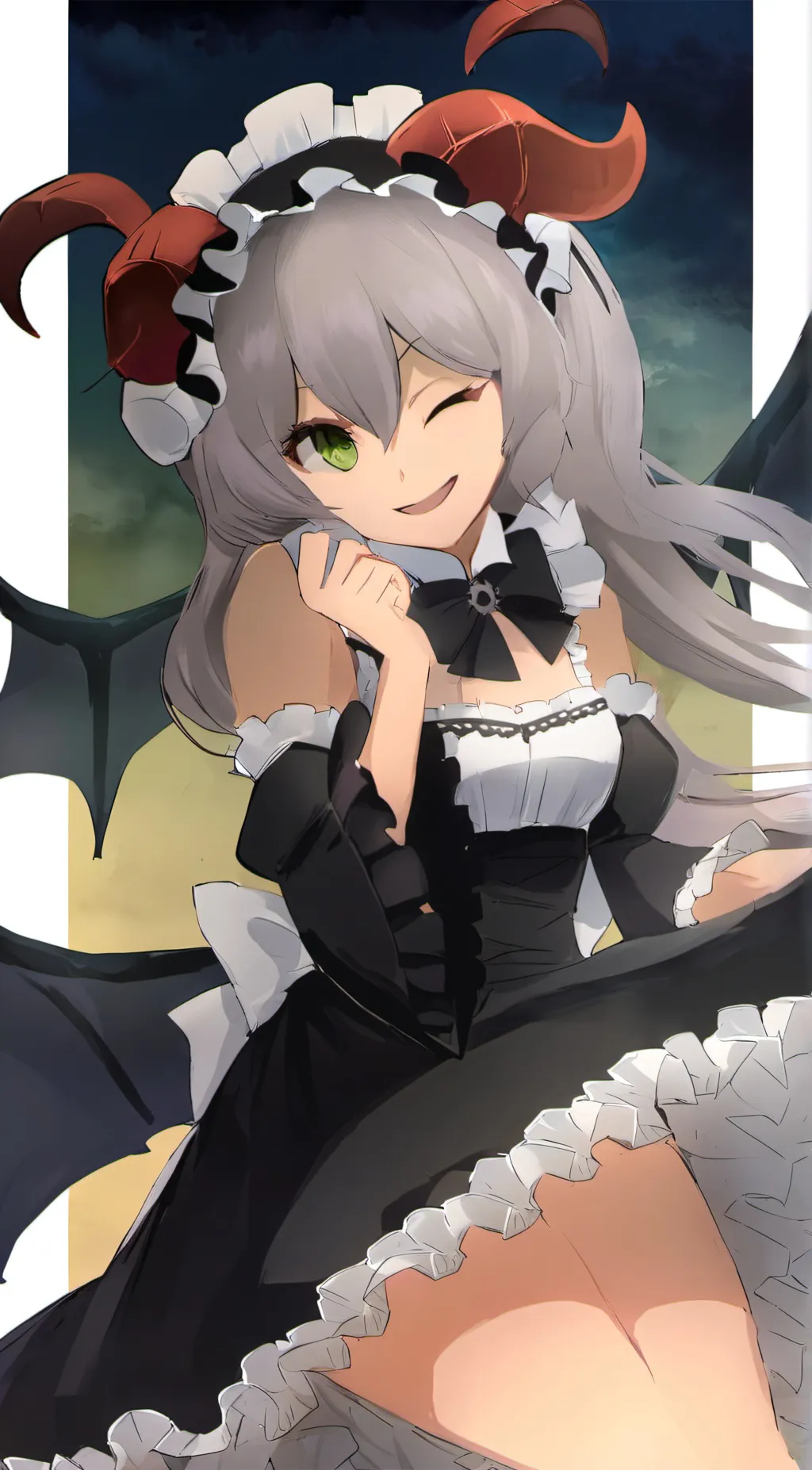 ai character: lily background