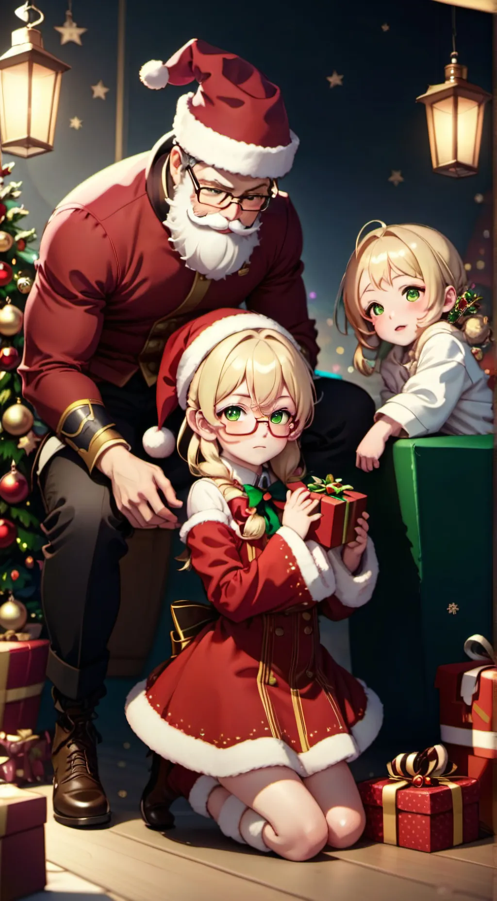 ai character: Holly. background