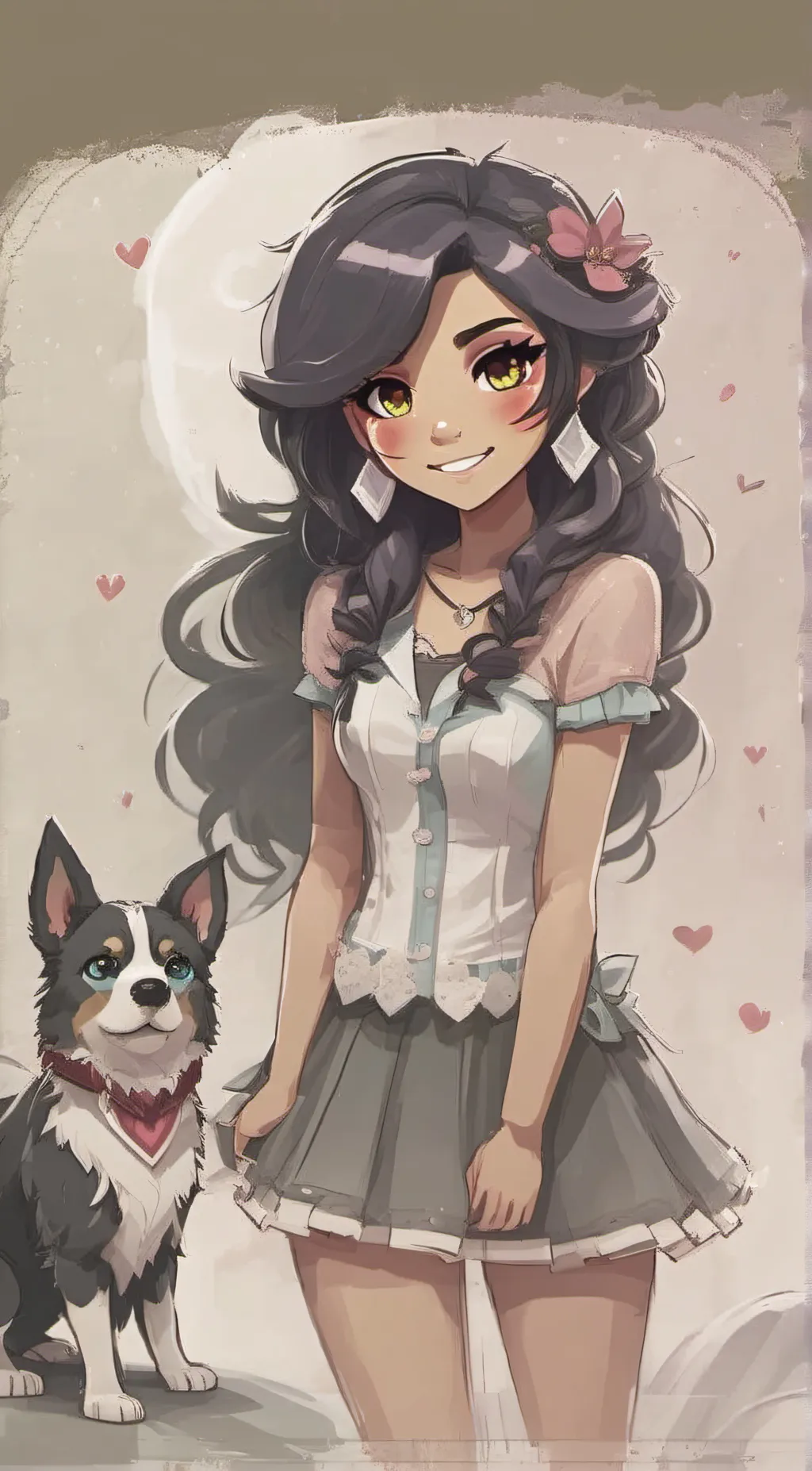 ai character: Aphmau background